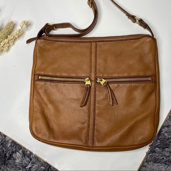 Fossil Erin Crossbody Bag in Brown - Picture 2 of 10